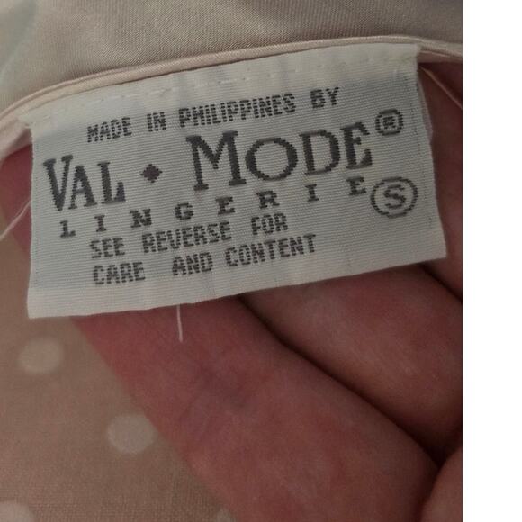 Vintage 90s Val Mode Cream Chemise - Size Small, NWT - Picture 9 of 11